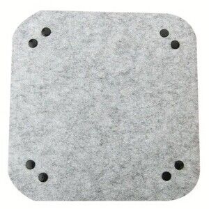 Square Dice Tray - Gray - Can Be Used to Also Hold Wallet, Coins and Small Items